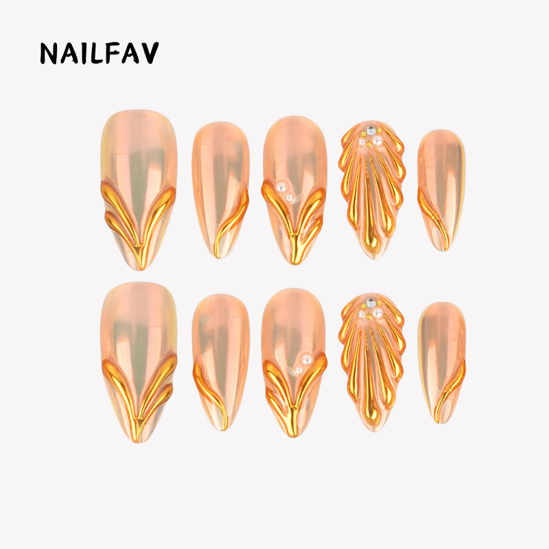 GOLD LEAF - Nailfav