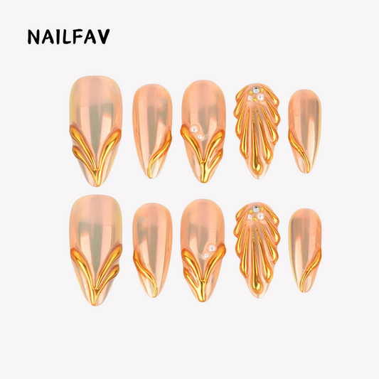 GOLD LEAF - Nailfav