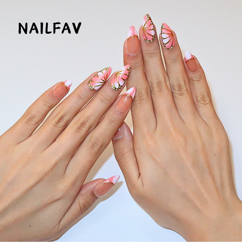 PEACH TWINKLE - Nailfav