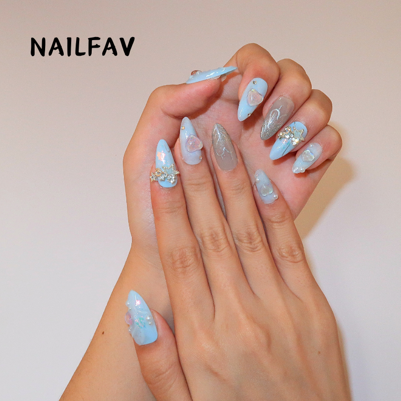 CELESTIAL HEART-NailFavPressOnNails