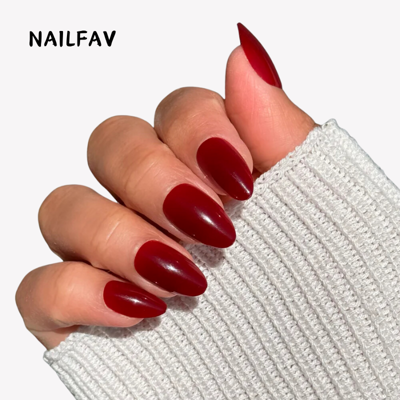 CRIMSON-NailFavPressOnNails