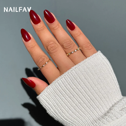 CRIMSON-NailFavPressOnNails