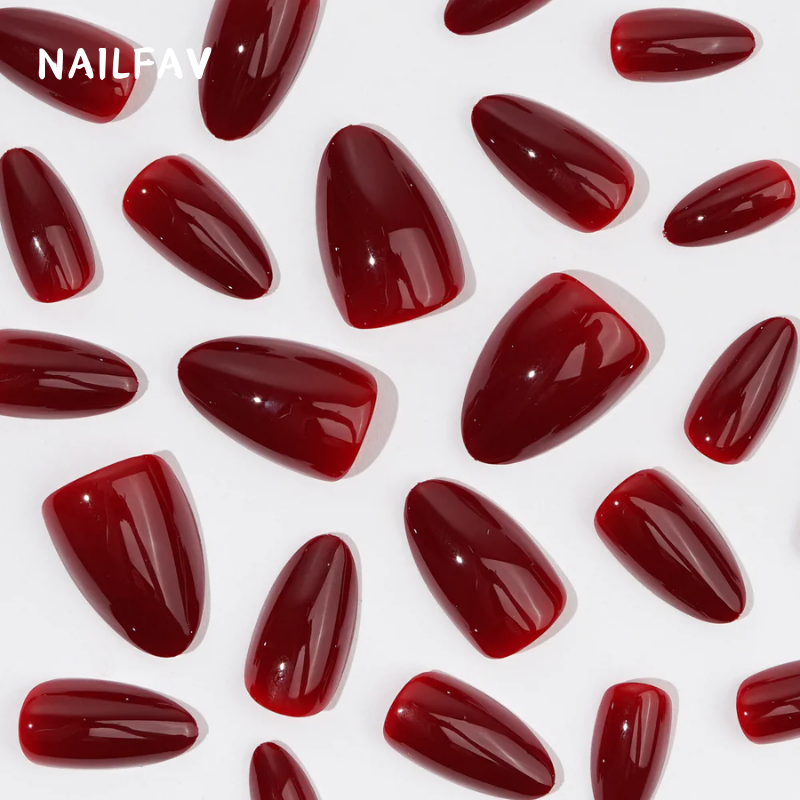 CRIMSON-NailFavPressOnNails