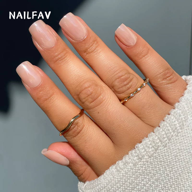 NATURAL GLOW-NailFavPressOnNails