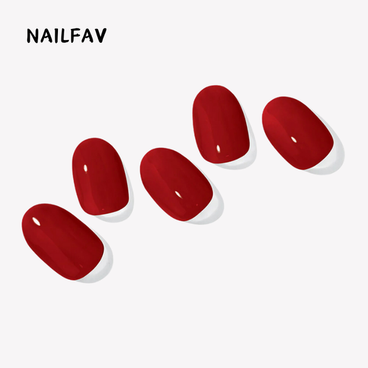 RUBY RED-NailFavPressOnNails