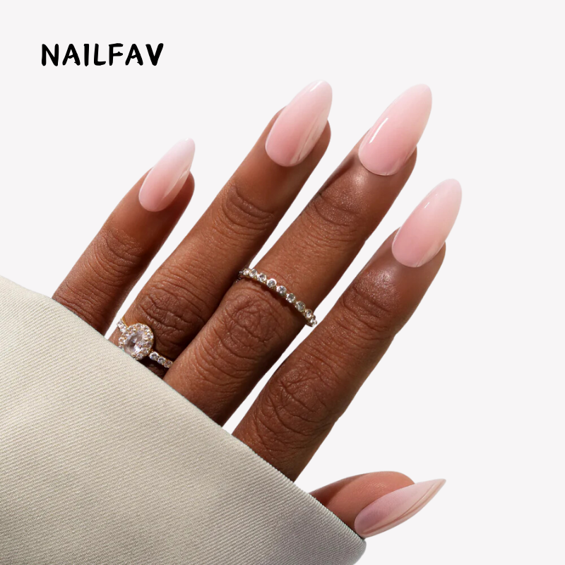 SHEER ELEGANCE-NailFavPressOnNails