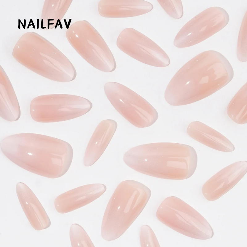 SHEER ELEGANCE-NailFavPressOnNails