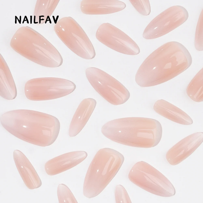 SHEER ELEGANCE-NailFavPressOnNails